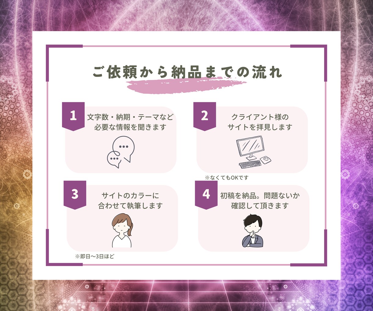 スピリチュアルな記事・台本書きます スピ好き女性がわかりやすく解説 イメージ6