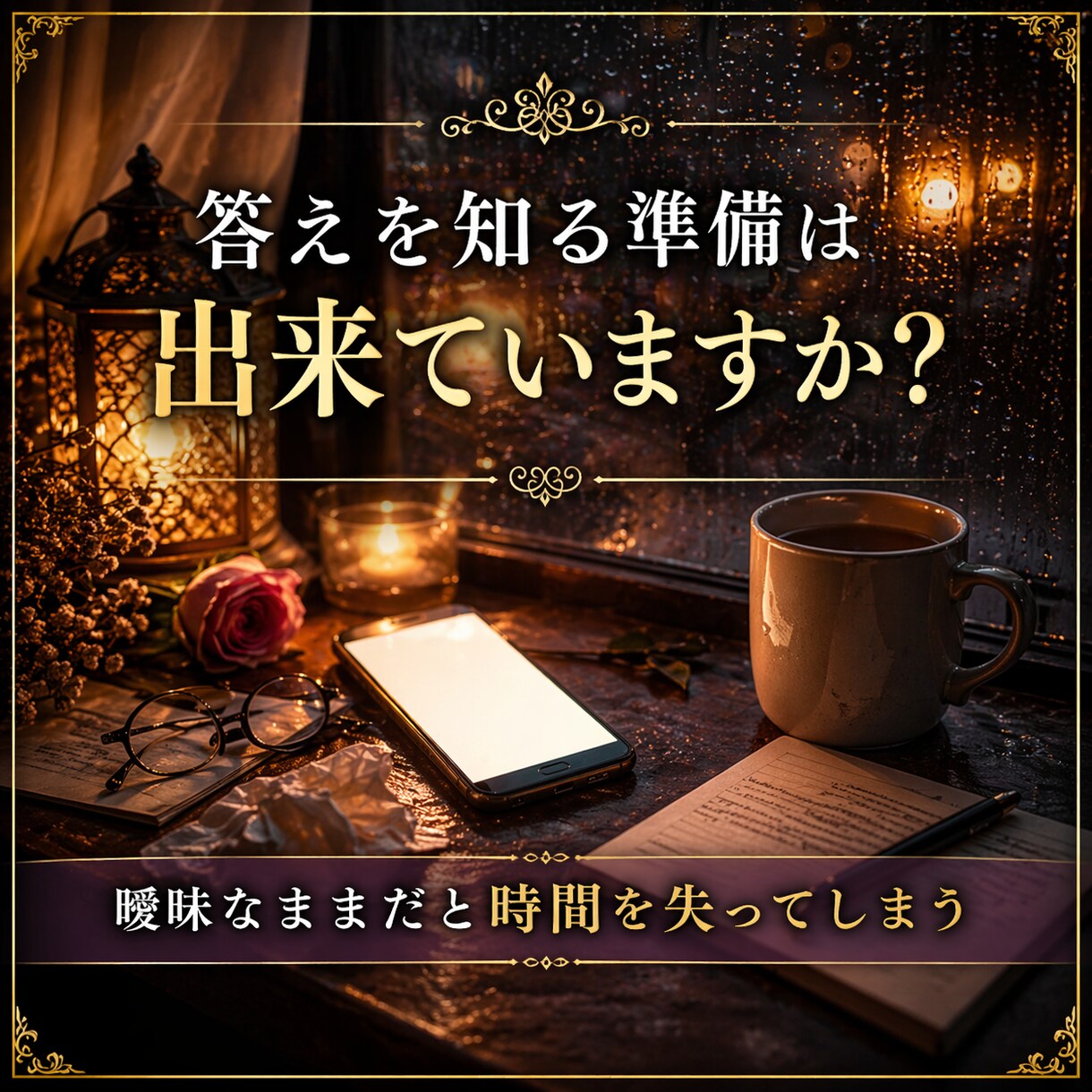 不倫】彼との関係は終わる？最終的にどうなるか視ます 最後に彼が選ぶのはあなた？それとも家庭？ イメージ6