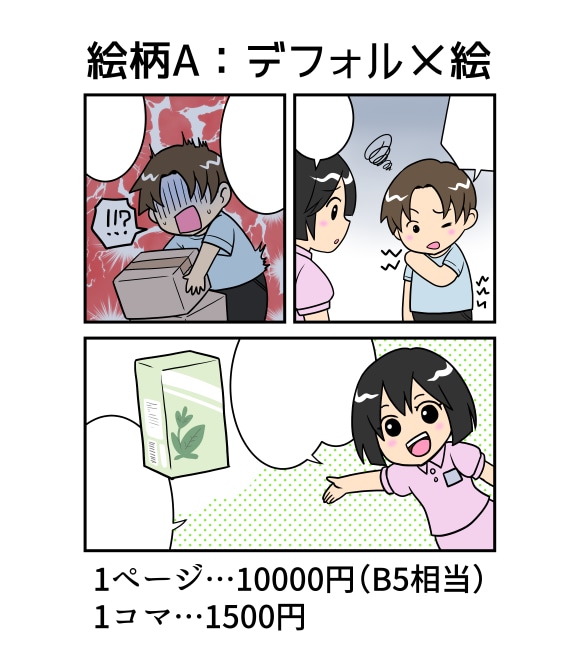 あなただけの漫画描きます 初心者さま歓迎！あなたのメッセージを漫画にします イメージ2