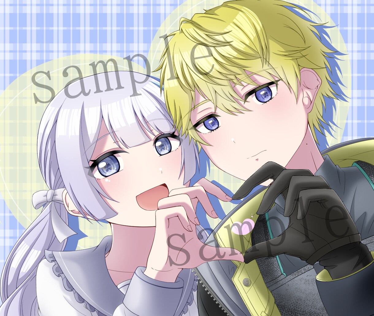 あなたのご希望に沿ったイラストをお描きします キラキラした塗りで可愛いからカッコイイキャラまでお描きします イメージ4