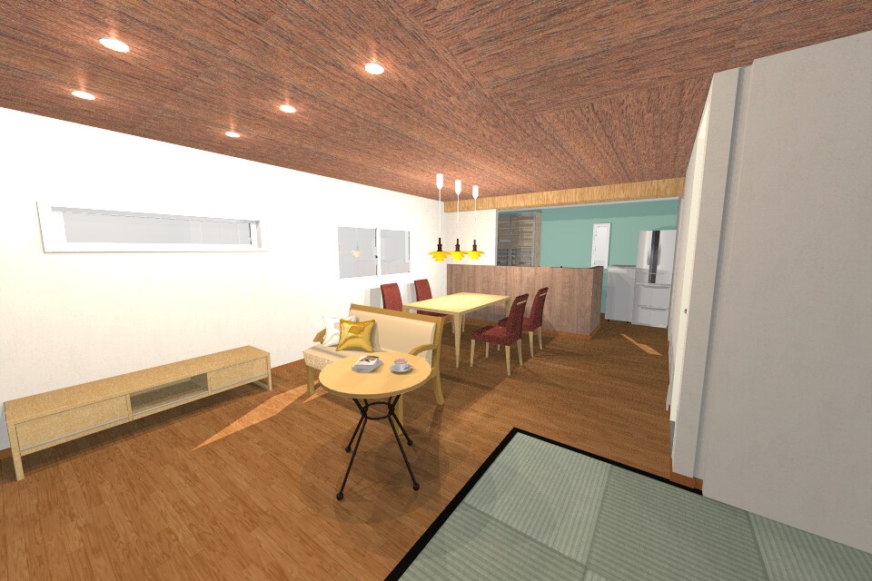 作品公開限定特価！住宅図面を3Dパースにおこします イメージがつかみやすい3Dパースの作成！ イメージ3