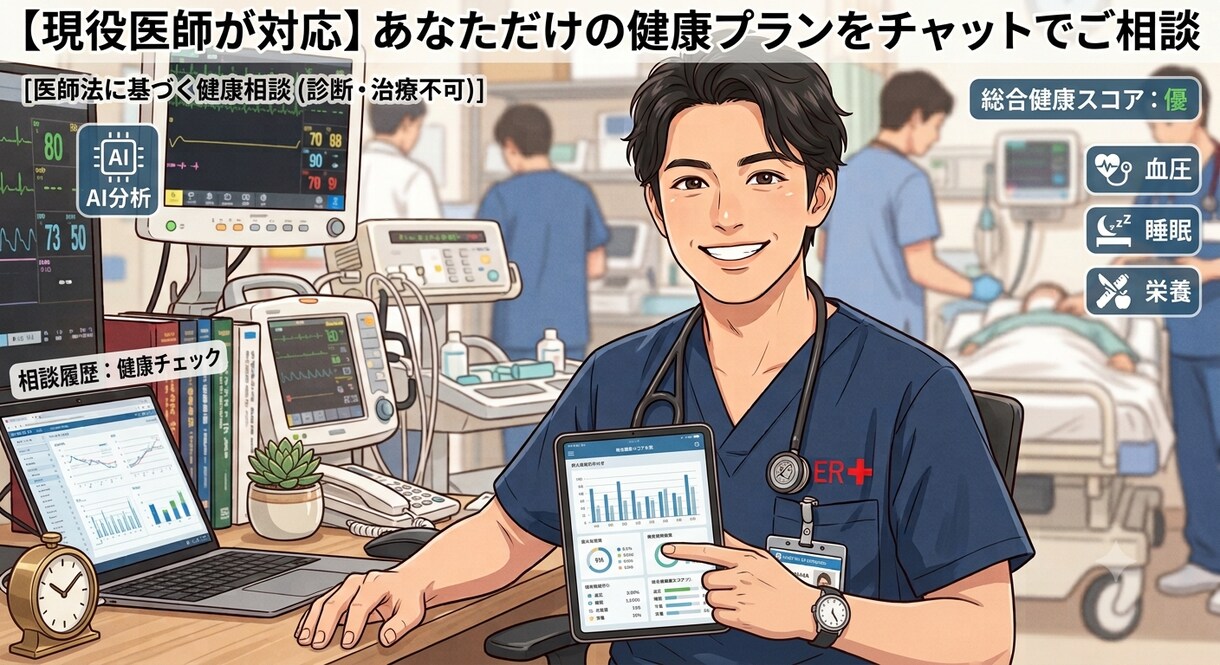 病院での説明や検査結果の疑問にお答えします 現役の医師が分かりやすく解説します イメージ1