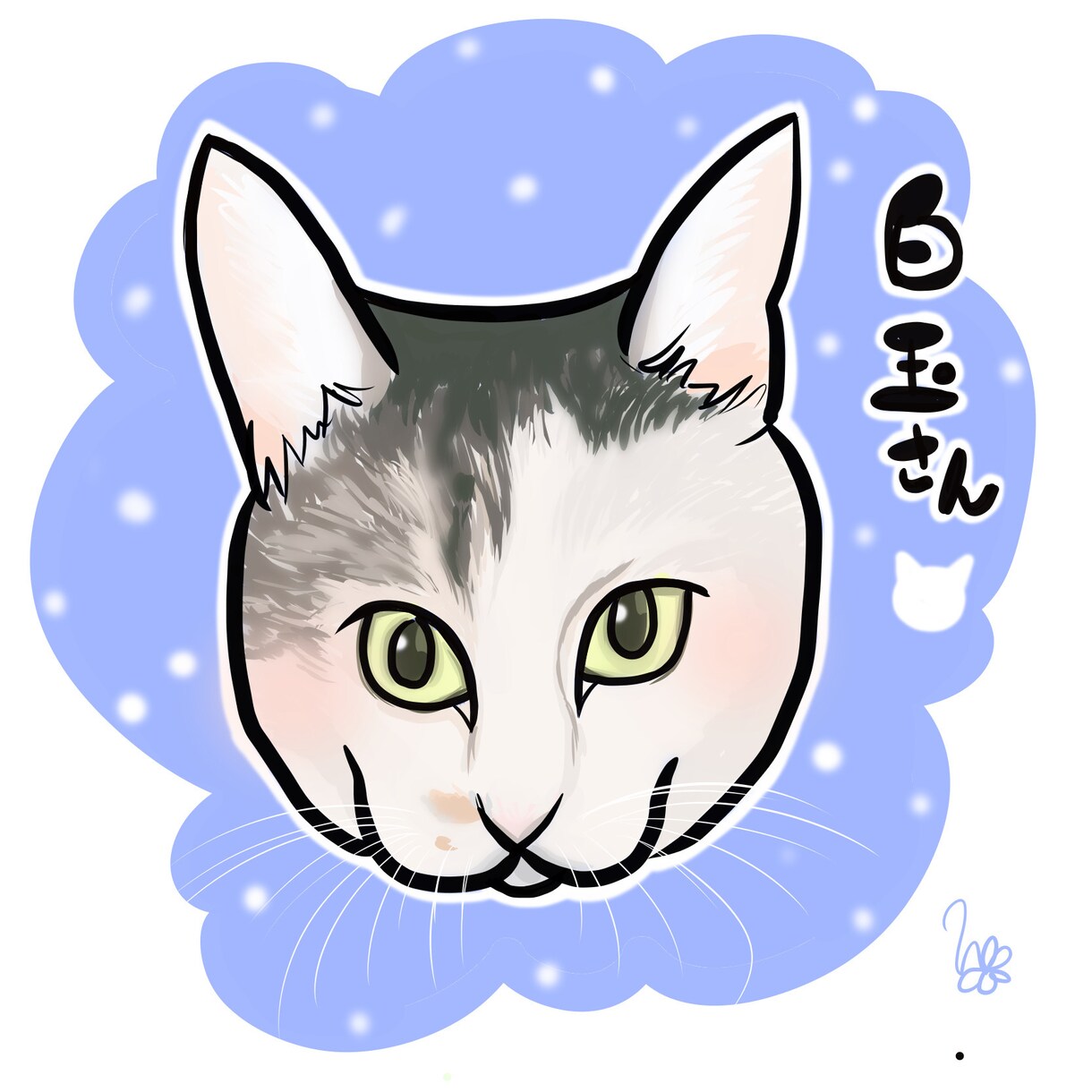 ペットの似顔絵描きます 可愛いペットの可愛い似顔絵見てみたいとおもいませんか？ イメージ6