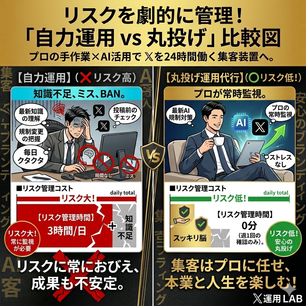 Xを1ヶ月運用代行｜投稿-集客-収益を改善します 今どこで詰まってますか？X運用のDM相談を受付中！ イメージ5