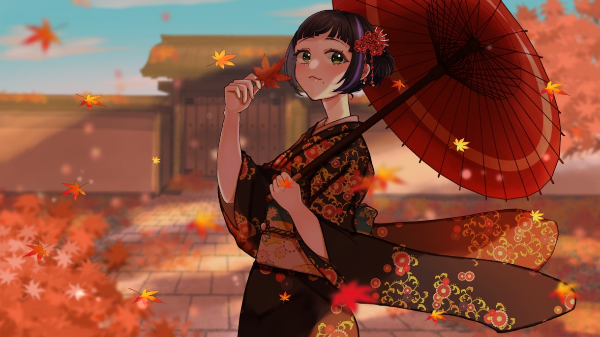 歌ってみた・MVの一枚絵、合唱立ち絵お描きします 透明感抜群！オリジナルイラストで魅力をプラス！ イメージ7