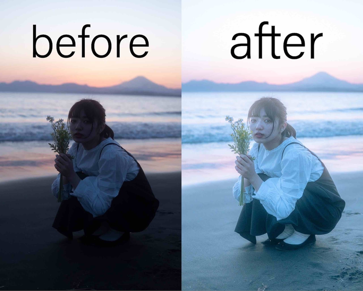 5枚で1000円！どんな写真も美しく編集します 使えない...といった写真も復活！グッと良いものにします！ イメージ7