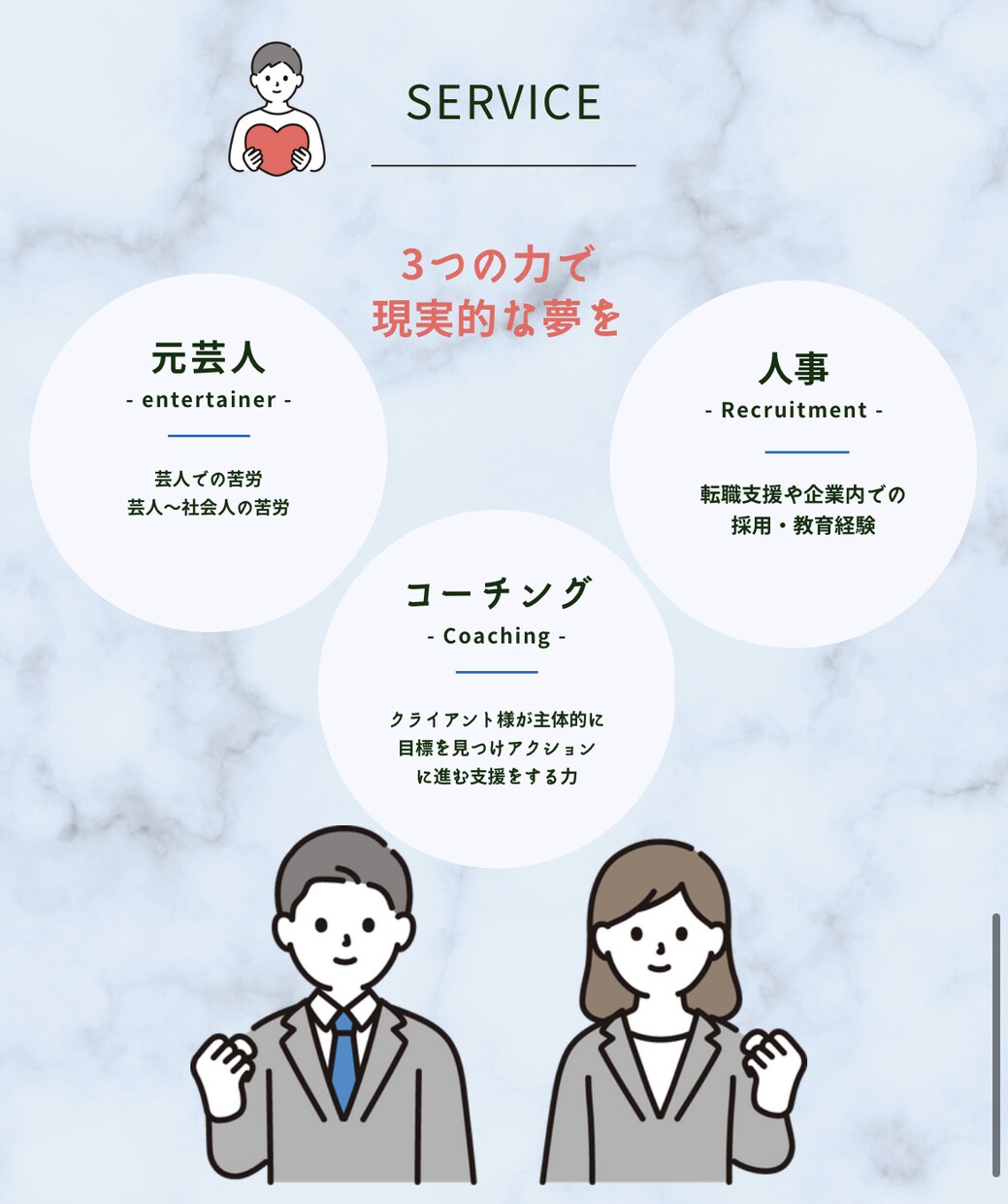 人事担当者が行うキャリアコーチング/夢を見つけます 「人は成長できる」モヤモヤが晴れ、充実した毎日に変わります イメージ5