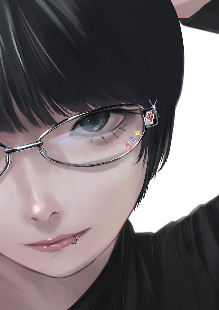 リアル×デフォルメの女の子イラスト描きますます リアル要素とデフォルメ要素が混ざった絵柄で描きます！ イメージ1