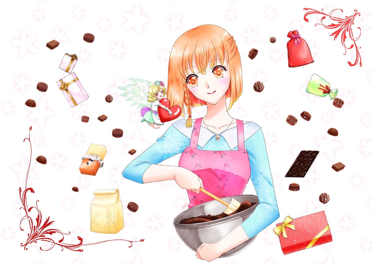 お好きなイラストを描きます 【表情4点セット付き】ゲーム、動画、プレゼントなどに イメージ5