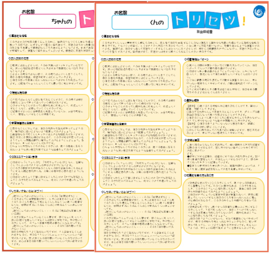 生まれ持った子供の性格タイプ診断・家族分析します お子様の取扱説明書・家族分析をPDFにてお届けします！ イメージ1