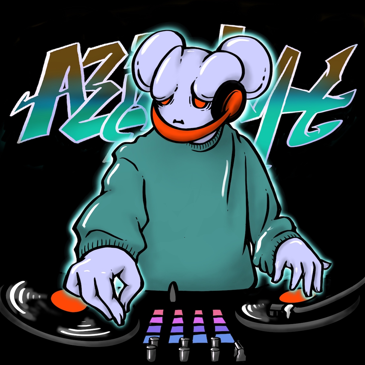 ストリートなキャラクター作成します HIPHOP、カートゥーンテイストのキャラクター作成 イメージ2