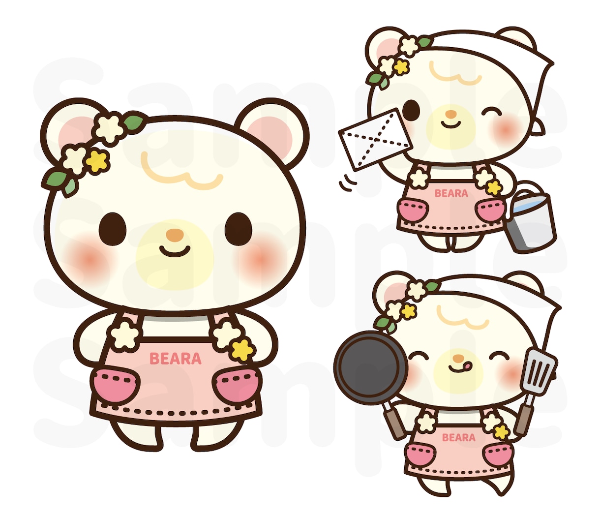 ゆるキャラ・イラスト・キャラクター描きます ★商用利用可！企業実績有り！AIデータお渡し可★ イメージ3