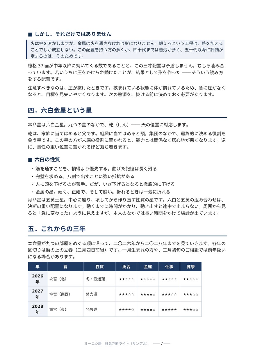 ミーニシ暦｜離婚後の再出発、動く時期を出します 動かなくていい時期も、はっきり書きます イメージ4