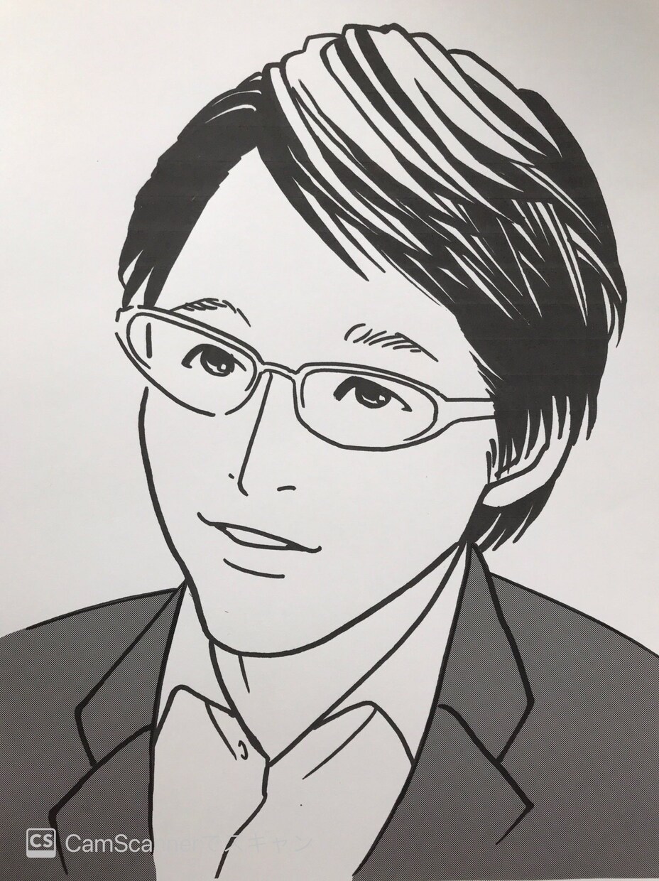 スタイリッシュな似顔絵描きます シンプルで、かつ特徴を捉えた似顔絵をお描きします。 イメージ1