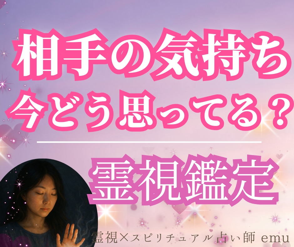 霊視｜相手の気持ちと本音を全暴露、恋の行方占います 直接聞けない不安を解消！この恋の未来を視ます イメージ2