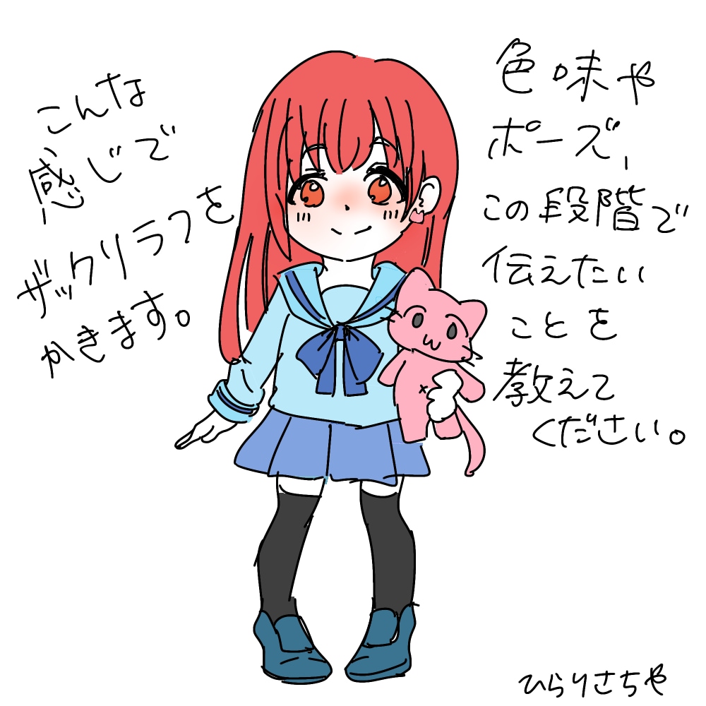 可愛いアイコン用等のイラスト制作します 基本料金で表情差分3つまで可能です！ イメージ3