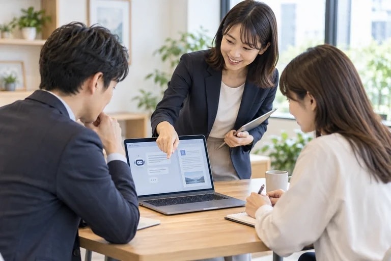 集客業務のAI活用を60分で相談できます 今の業務を整理し、AIで効率化する順番をご提案 イメージ1