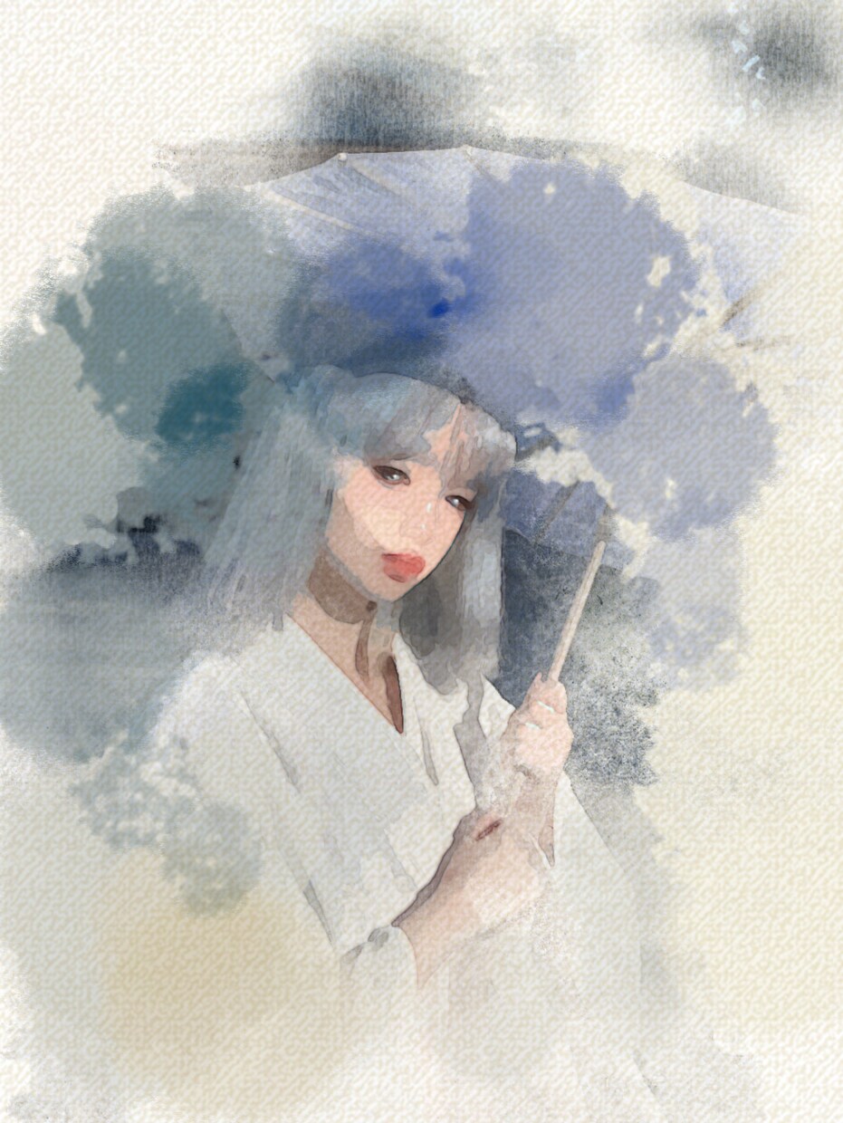 お祝い日、アイコンなどに写真から似顔絵作ります 写真をリアルでおしゃれな水彩画似顔絵風に加工します イメージ8
