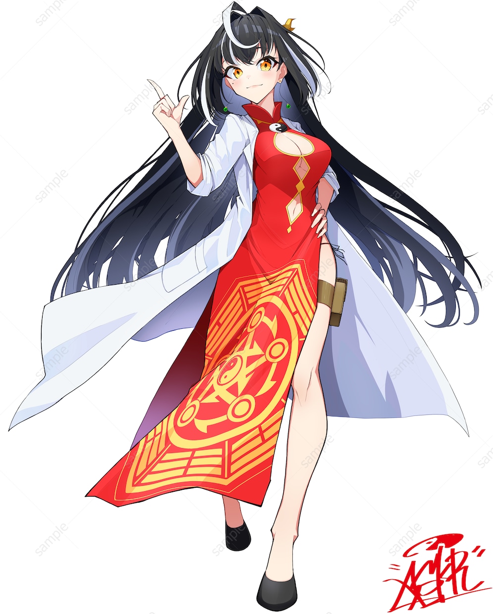 Live2D用パーツ分け対応！キャラ立ち絵描きます 自分だけのキャラが欲しい方...お力になりますよ！ イメージ5