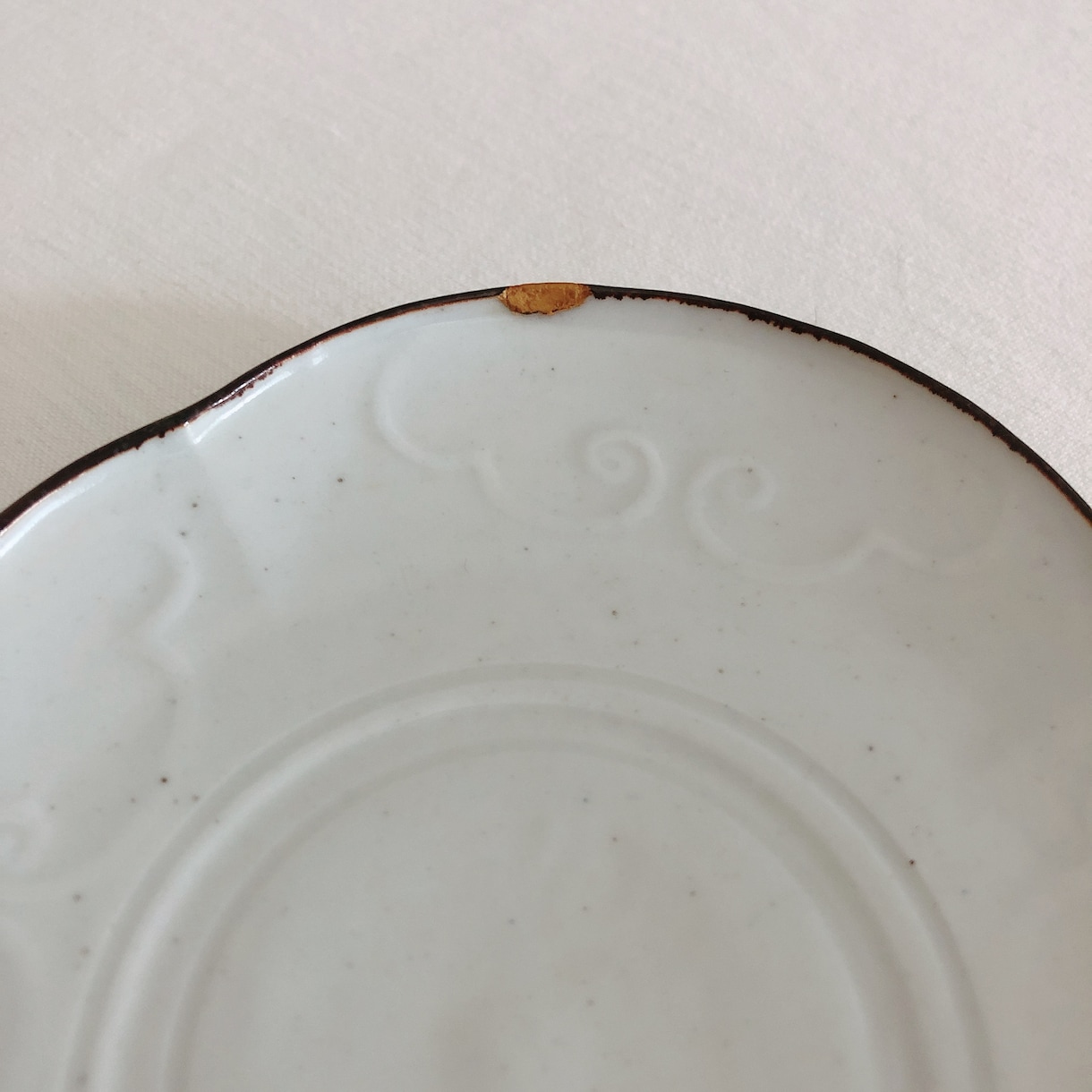 お皿のヒビ・欠けを純金継ぎで修理します 捨ててしまう前にお直ししてみませんか？ イメージ2
