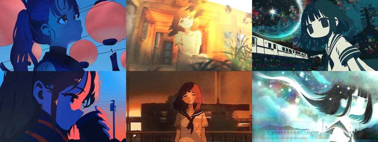 懐かしさと物語を感じるイラストを制作します ◎アイコンも！独自の光学表現で、「記憶の中の風景」を描きます イメージ10