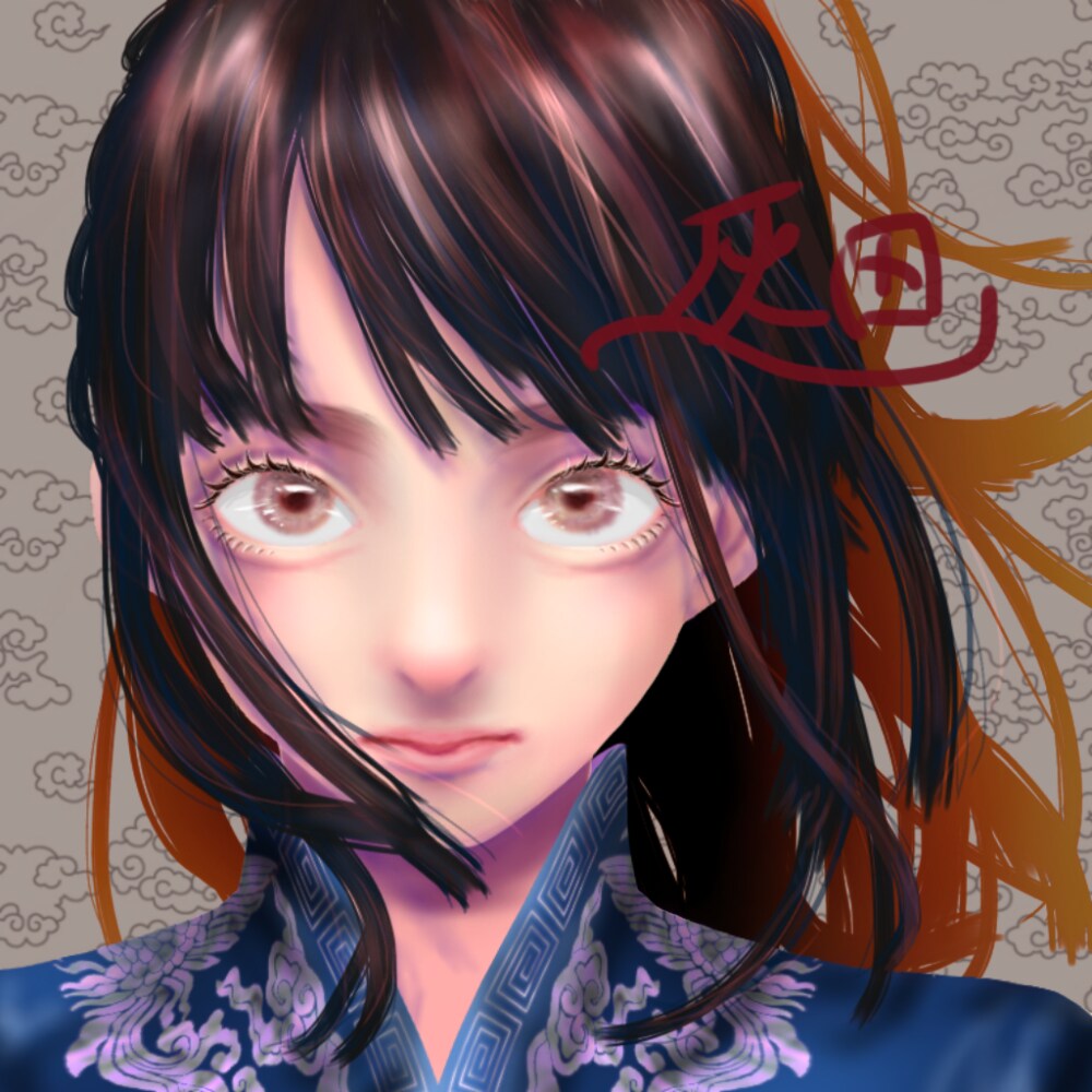 油絵風アイコン描きます 油絵風のタッチでSNSアイコン制作を承ります。 イメージ2