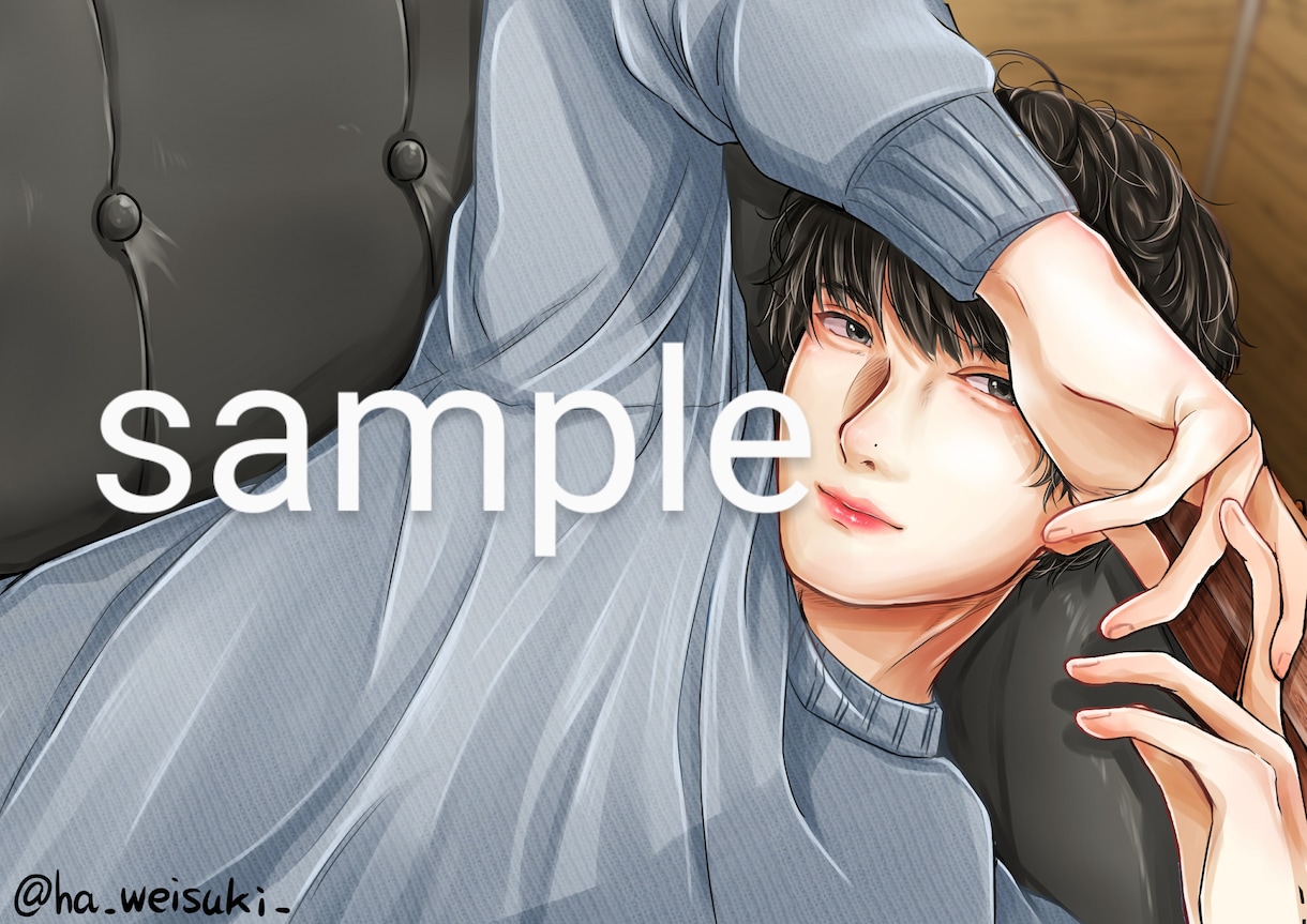 貴方の大切なキャラを丁寧に愛らしく、綺麗に描きます 世界にひとつだけのイラストを描かせて頂きます！ イメージ6