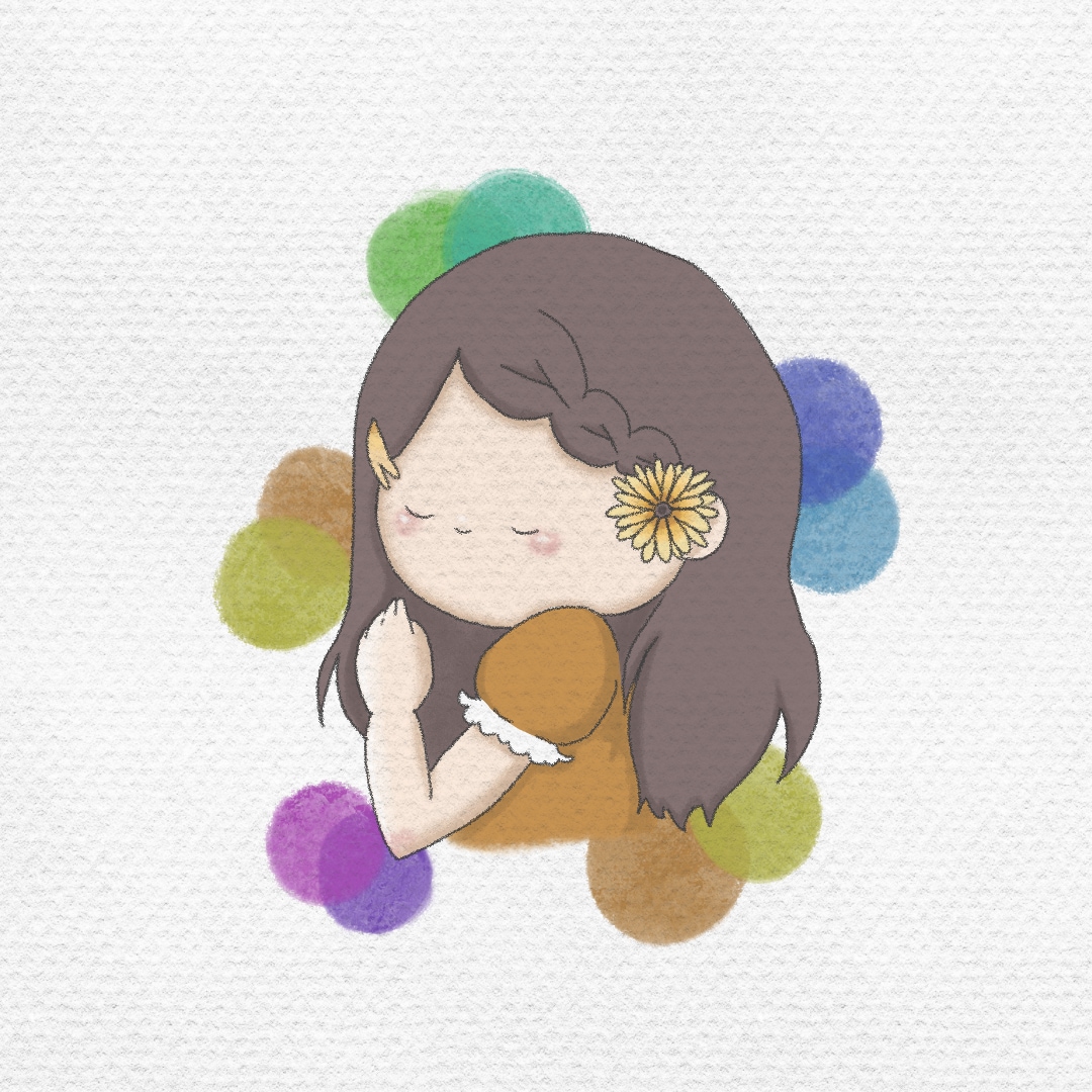 鉛筆タッチのゆるふわイラスト描きます 温もりある絵本風アイコン制作✨ イメージ1