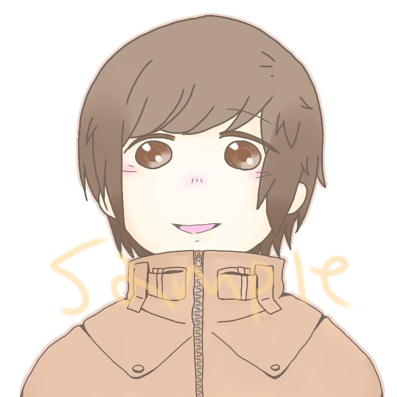 SNSアイコンにオススメのイラスト描きます SNSアイコンにオススメ！デフォルメ・通常など優しいタッチで イメージ6