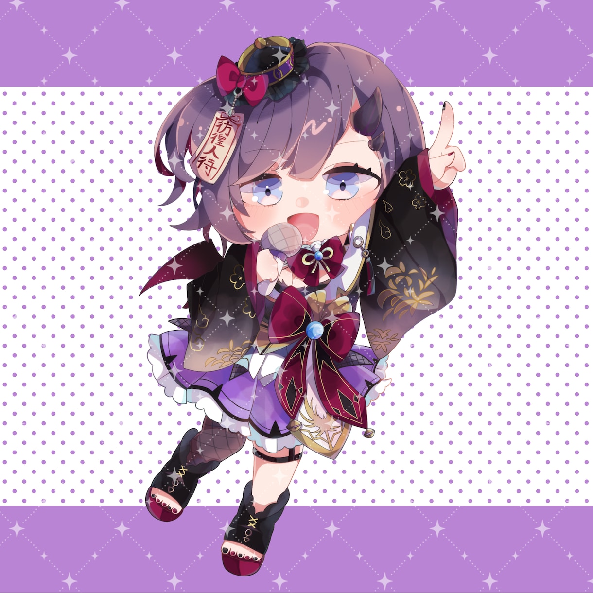 VTuber様向け立ち絵&SDイラスト描きます 3枠限定＊立ち絵&SDイラストのセットでお届けします！ イメージ5