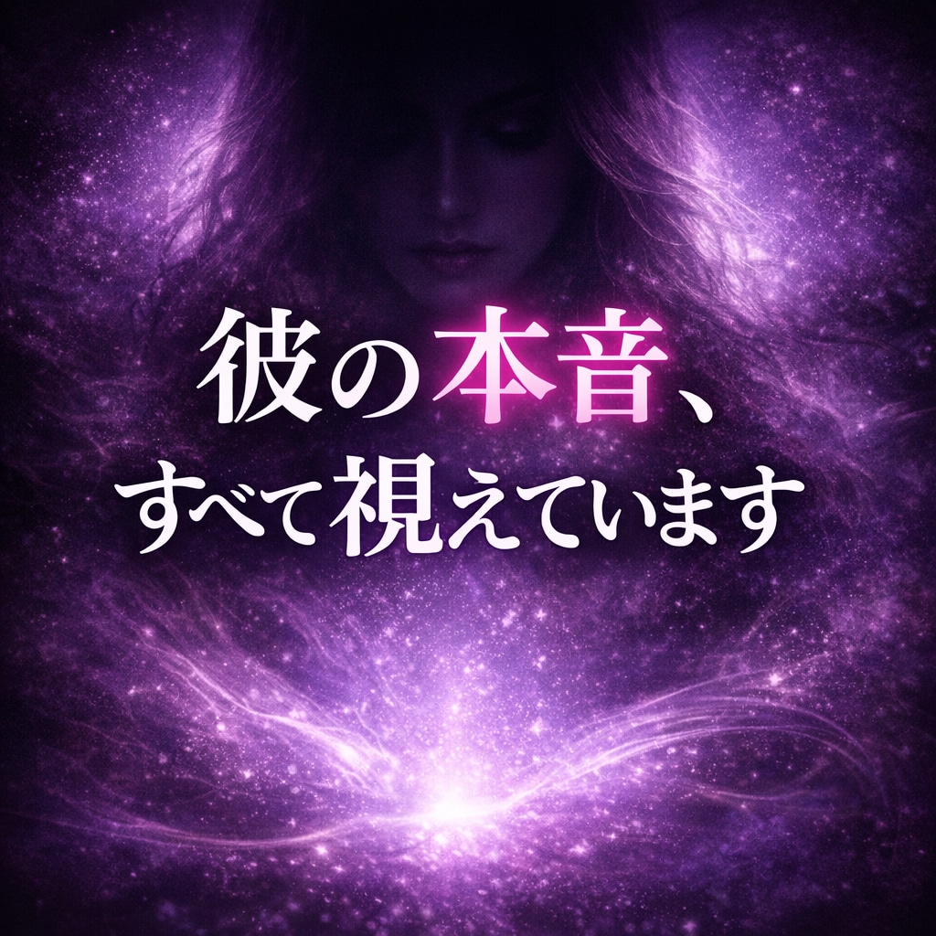 霊視であの人の本音・相手の気持ちをお伝えします 片想い・復縁・遠距離　相手の気持ちが知りたい方へ イメージ1