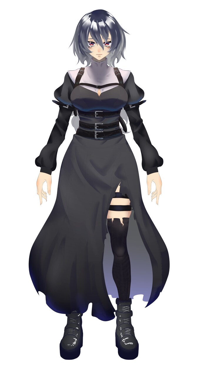 VTuberモデルイラストを描きます 【商用利用OK】VTuberモデルイラストLive2D向け イメージ3