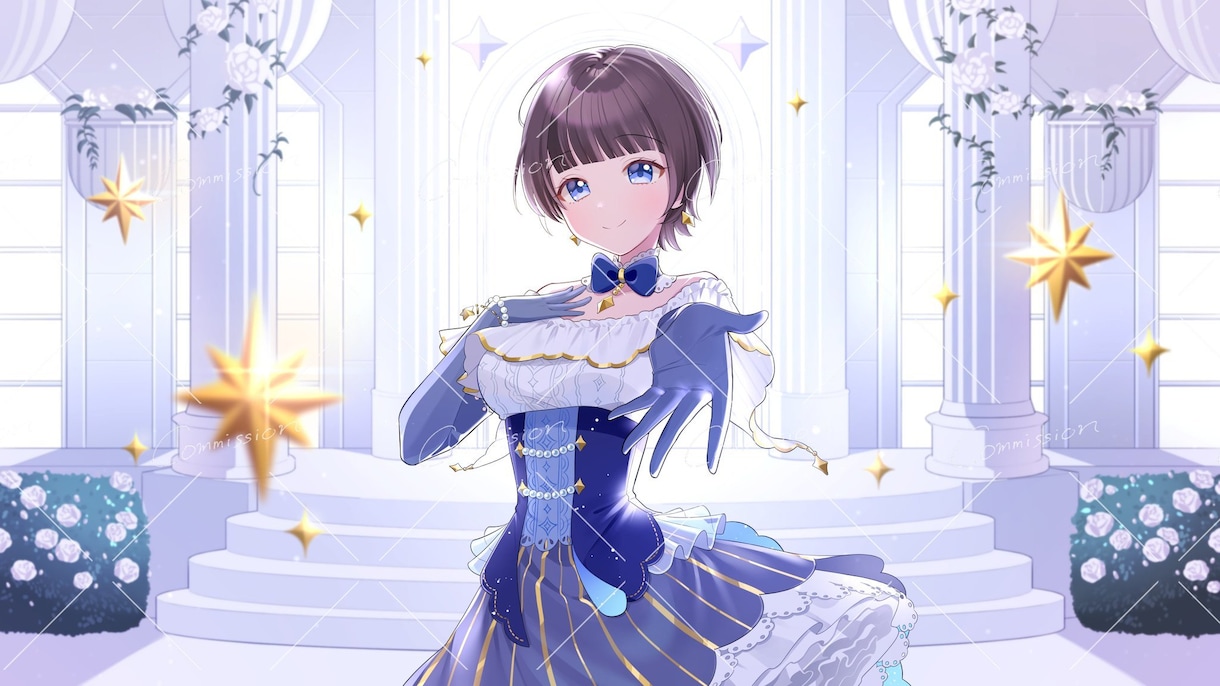 可愛いギャルやケモノ系のVライバーさん描きます 可愛い女の子の全身イラストを制作します！ イメージ2