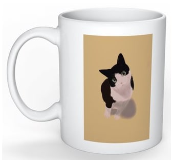ペットの似顔絵をグッズにしてお届します ペットのイラストをあなただけのオリジナルマグにしませんか？ イメージ3