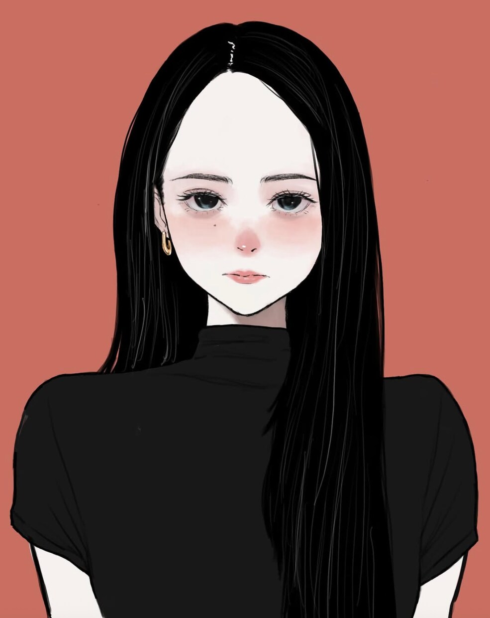 オシャレな似顔絵を描きます 女の子とファッションが得意です。 イメージ5