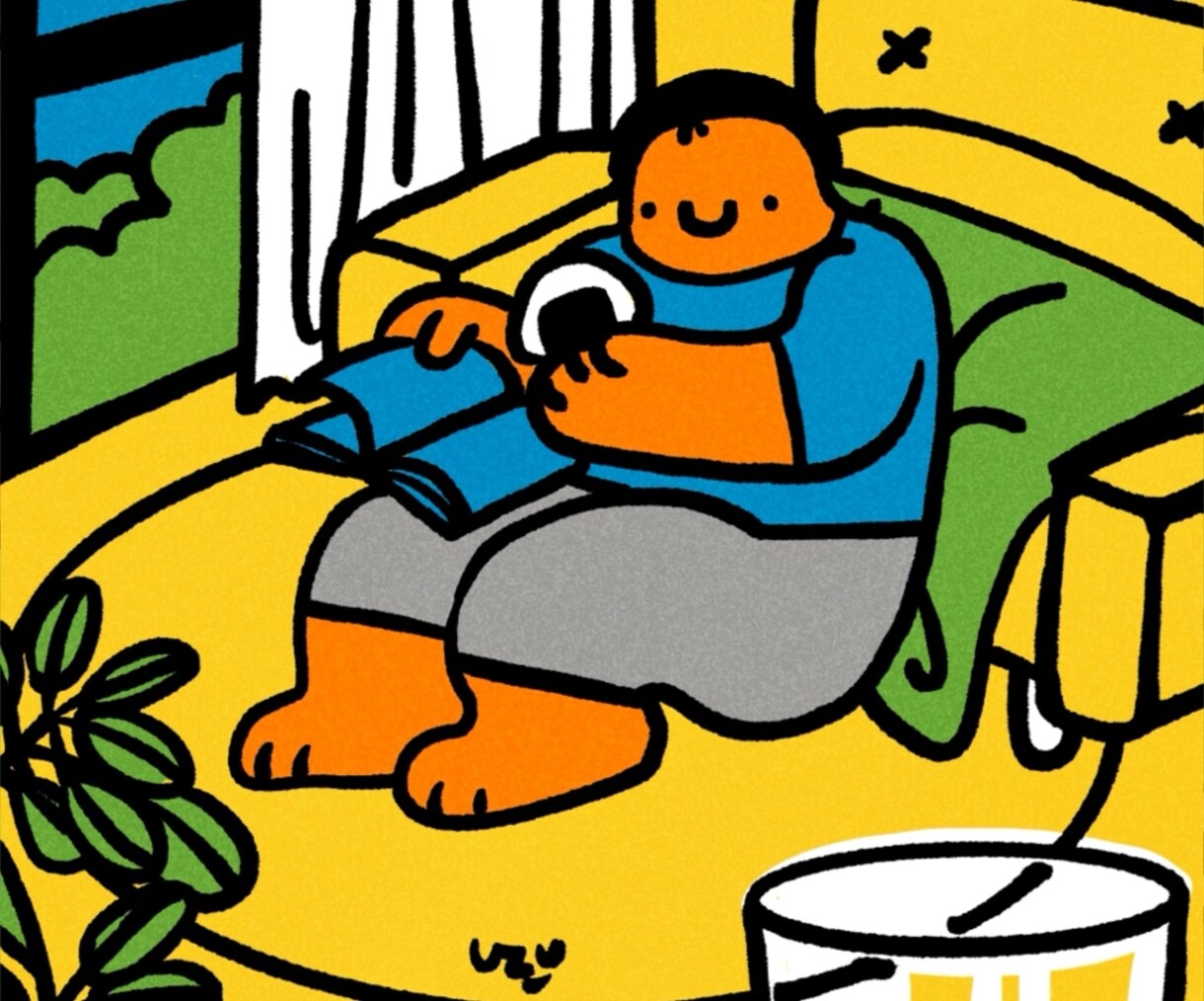 ユーモラスでキュートな人物・動物イラスト描きます 商用OK！挿絵やグッズなどを個性的に彩りたい方へ イメージ7
