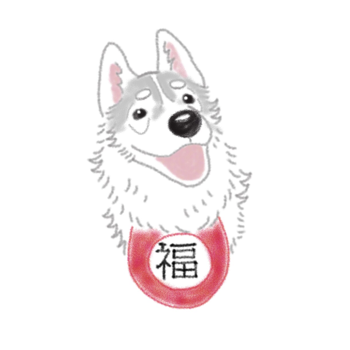 愛犬のイラストを描きます 世界一可愛いあなたの愛犬イラスト柔らかいタッチのイラスト イメージ2