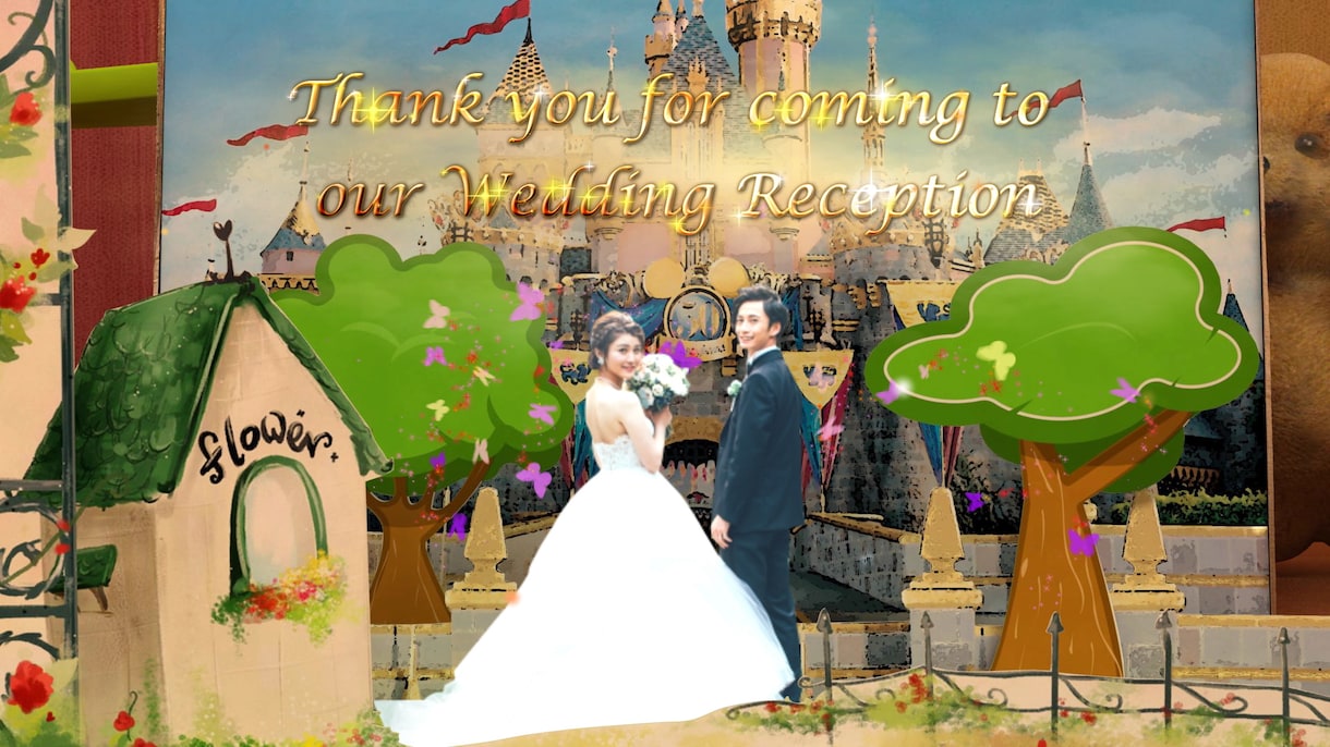 結婚式オープニング映像【魔法の世界風】を制作します 素敵な物語が始まりそうなオープニングです！ イメージ1