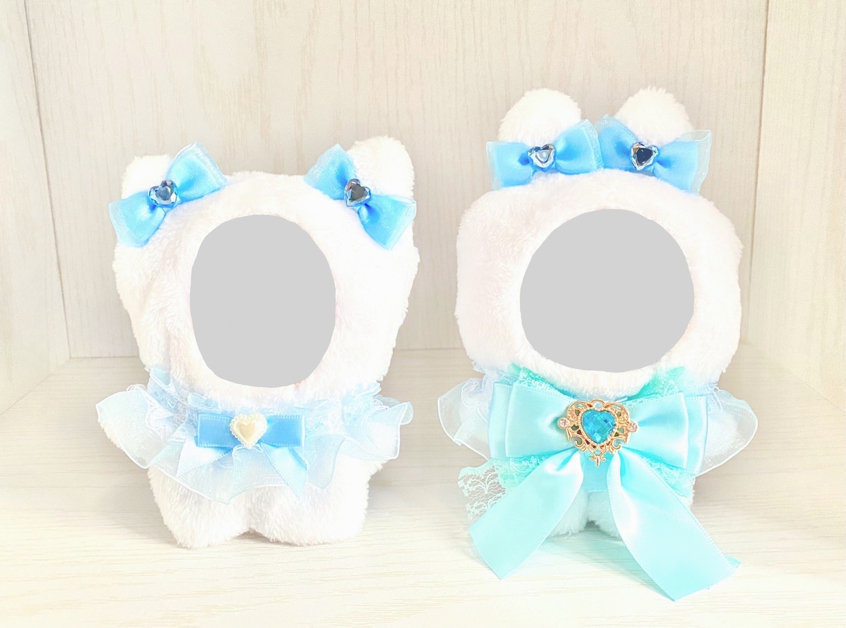 ぬいぐるみ着せ替えアイテムをお作りいたします あなたが欲しいと思える可愛い推し活グッズを制作いたします。 イメージ1