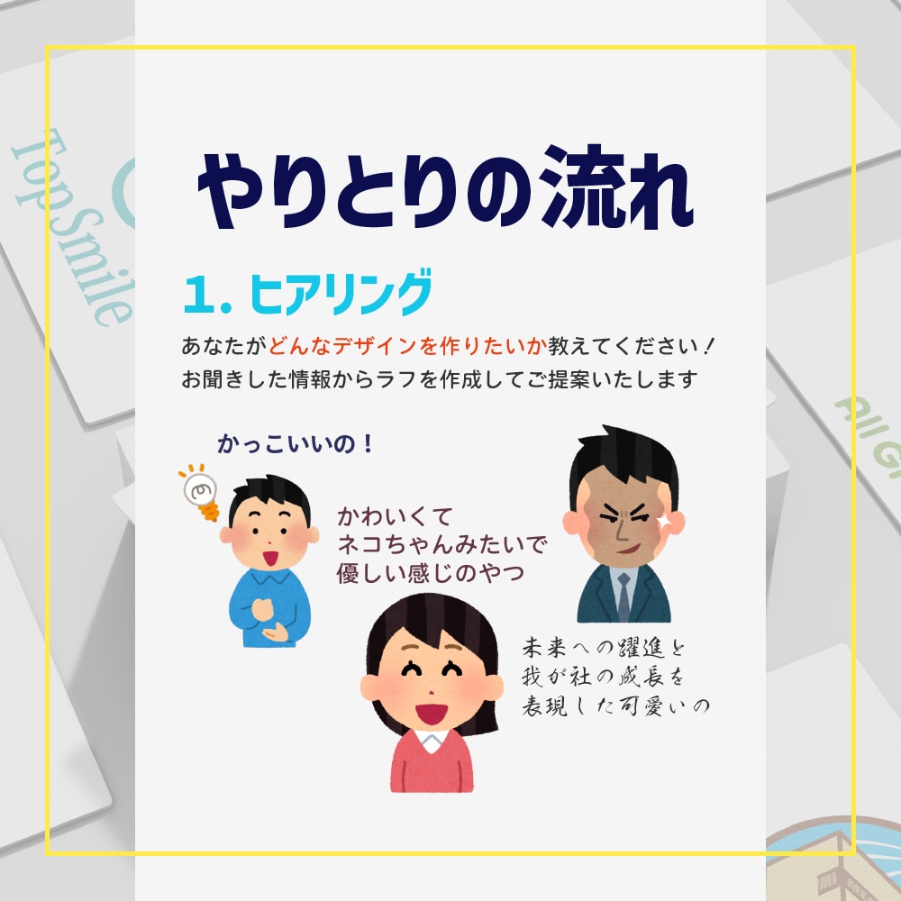 一目で覚えてもらえる！キャラクターロゴつくります 目を引くロゴを一緒に作りましょう！ イメージ3