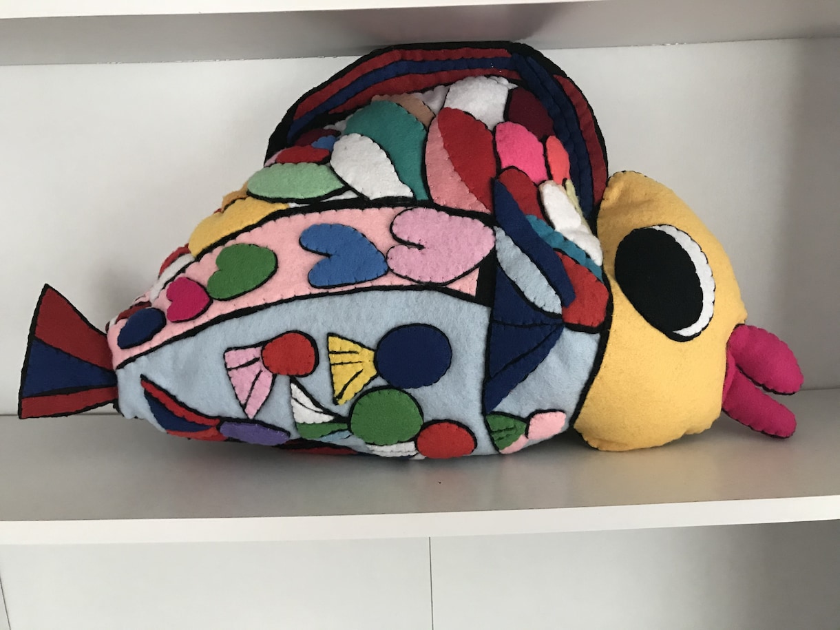 お子さんの絵をフェルトでマスコットにします 思い出の絵を形にして残してみませんか？ イメージ1