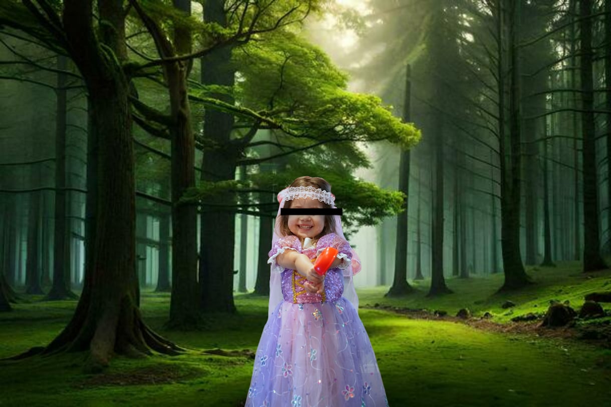 ご家族向け、子ども向けの合成画像作成します。ます 面白い合成画像を作成し、お見舞いやハガキに使えます。 イメージ4