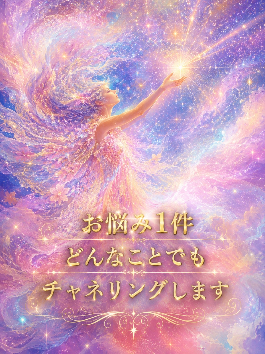 お悩み一件どんな事でも霊感・チャネリングします 生まれつきのサイキック能力と鑑定で打開策を！ イメージ1
