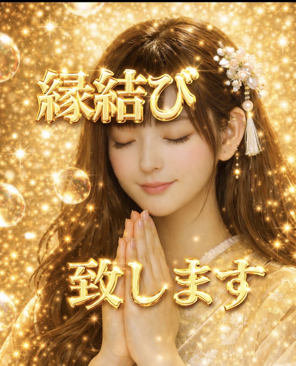 縁結び！霊視鑑定！恋愛成就するサポートを致します 強力縁結びお相手様とのご縁をグッと距離を縮めたい叶えたいご縁 イメージ1