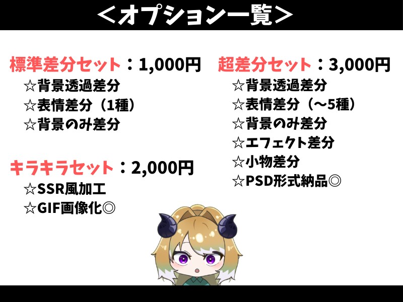 アニメ調のキレイめな１枚絵描きます 可愛いもカッコイイもお任せあれ！ イメージ3