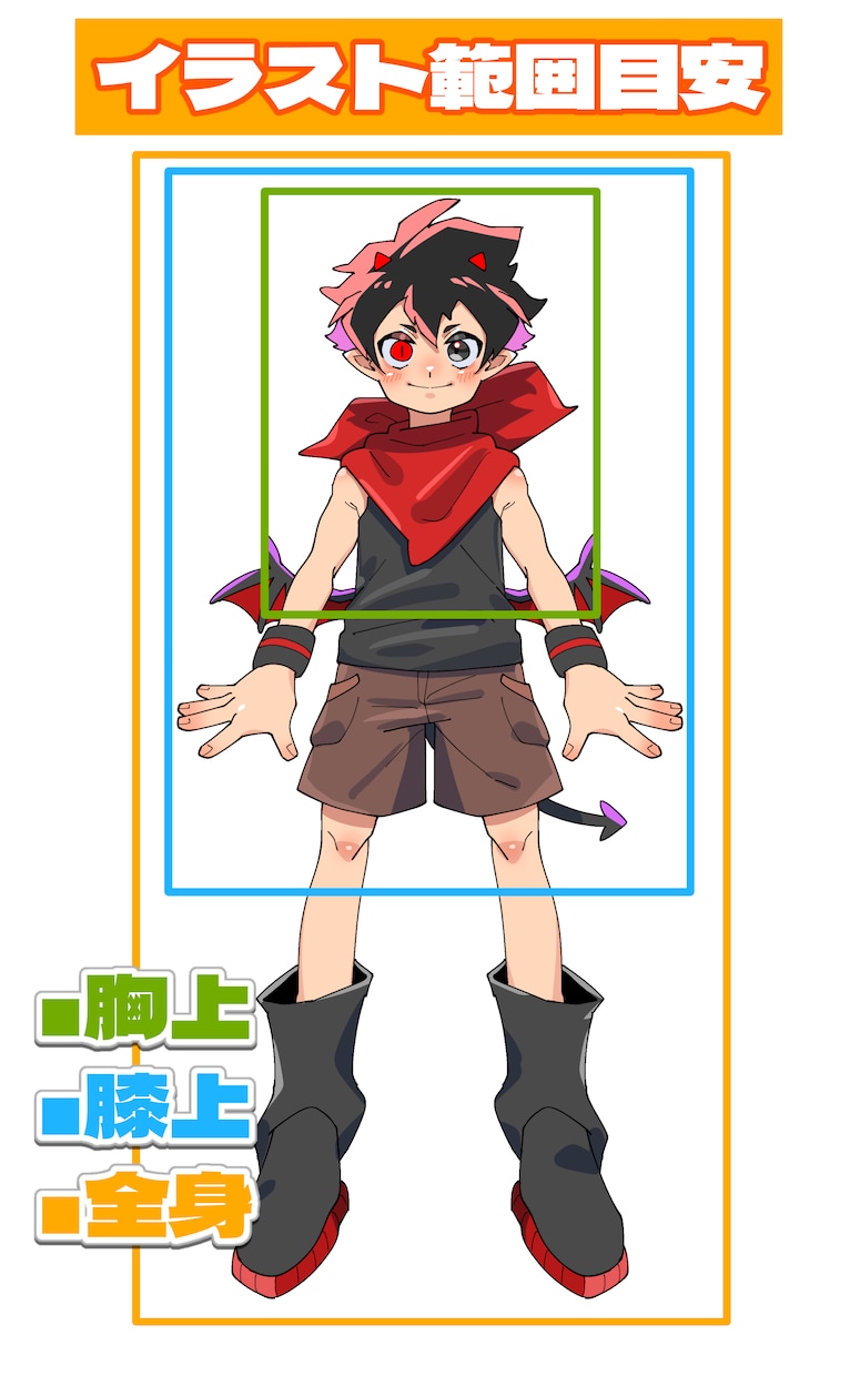 鑑賞用／配信用など、ご希望のイラスト描きます 人間／獣人／筋肉／ぽっちゃりなど幅広く対応可能！ イメージ3