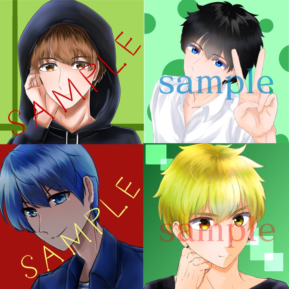 イラスト・アイコン作成致します SNS等で使用可能な、あなたのイラストをお描きします。 イメージ4