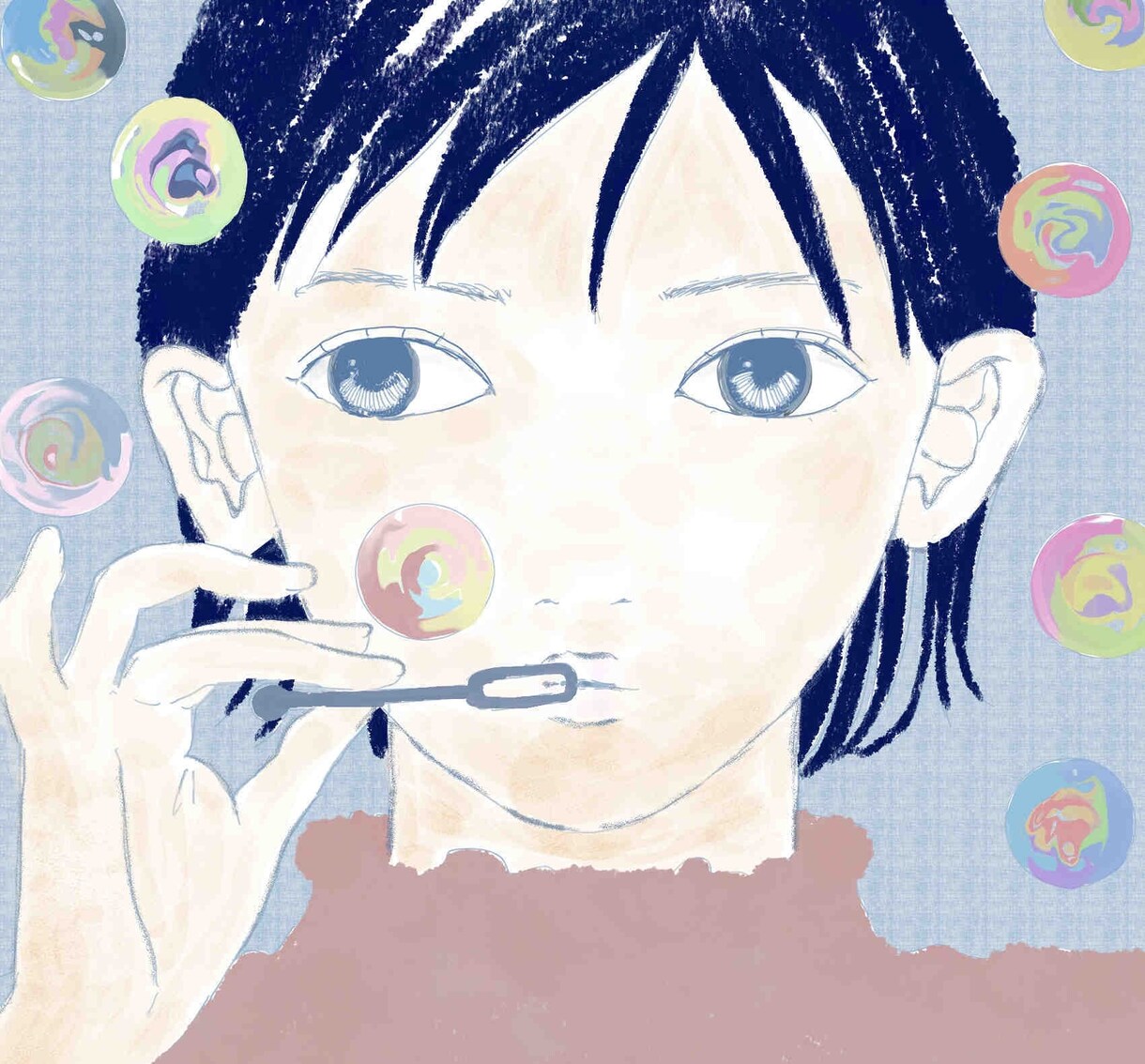 オーダーメイドで可愛い女性イラストを描きます アナログタッチでオリジナル感満載の女性イラストをご提供します イメージ10