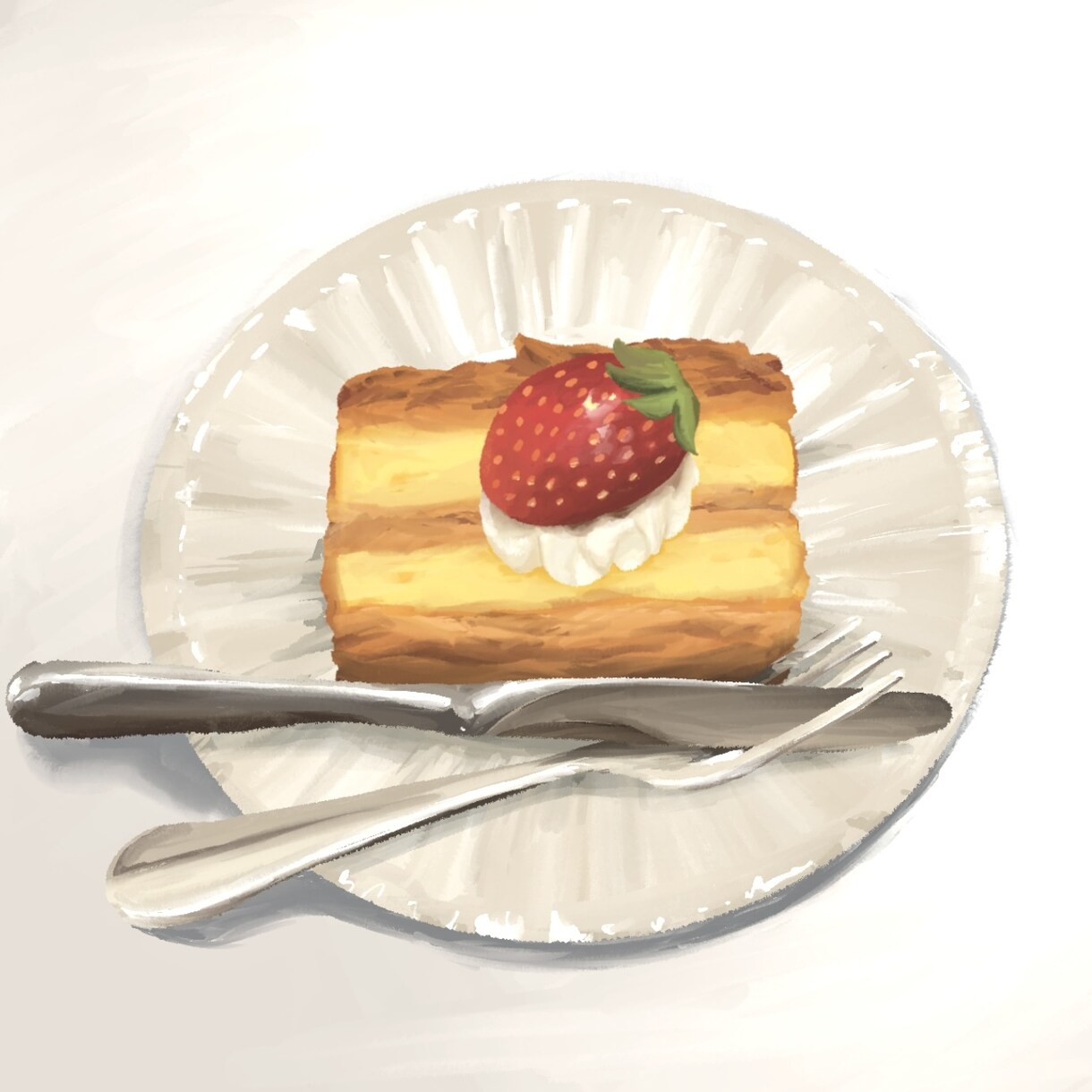 リアルでおいしそうな食べ物のイラストを描きます デジタルの厚塗りであたたかく仕上げます！ イメージ1