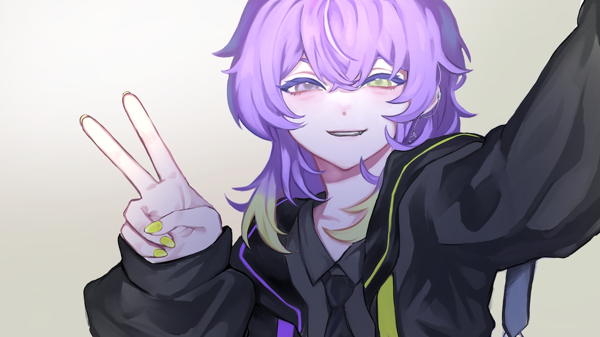 商用◯！立ち絵やMVイラストなど受付ています 1枚イラストが得意です！お急ぎ納品も可能なのでご相談ください イメージ3